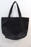 画像2: Physical Drop / Fastener Tote Bag  黒Ｘ白 I-25-01-13-052-LO-BG-HD-ZI (2)