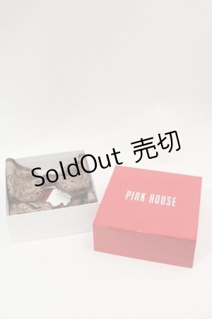 画像: PINK HOUSE / オリジナルクマレースリボンクリップ２個セット  ブラウン I-25-01-18-122-LO-AC-HD-ZI