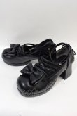 画像3: ATELIER PIERROT / Allure Lace-Up Pumps M ブラック I-25-01-21-112-EL-SH-HD-ZI (3)