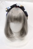 画像2: Angelic Pretty / HAT Sunny Smile Laundryカチューシャ  黒 I-25-02-11-094-AP-AC-HD-ZI (2)