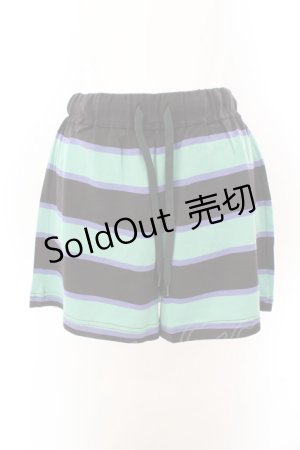 画像: RNA / RNA HOME WEAR パンツ単品 M ブラック×グリーン O-23-10-19-072-PU-TO-IG-ZT190