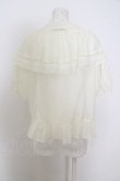 画像3: Maison de minette / Cape frill blouse  アイボリー O-23-10-27-013-LO-BL-IG-ZT347 (3)