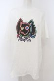 画像1: NieR Clothing / ネオンNeiRちゃんTシャツ XL ホワイト O-23-12-28-019-PU-TS-IG-ZT368 (1)