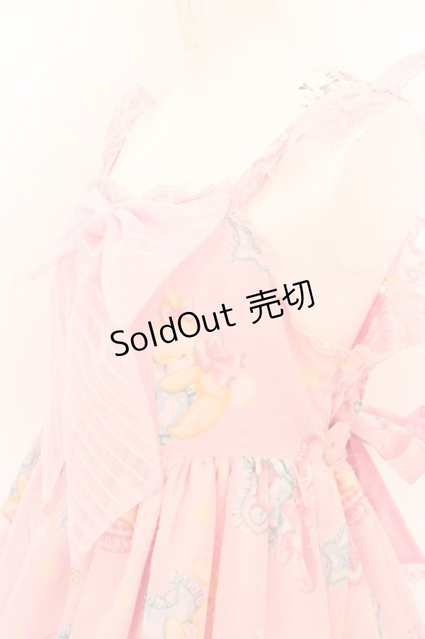 Angelic Pretty / すやすやTOYSジャンパースカート ピンク O-24-03-13 