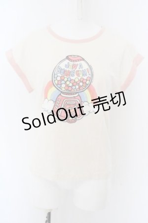 画像: RNA / ガムボールTシャツ M アイボリー O-24-04-28-1086-PU-TS-YM-ZT398