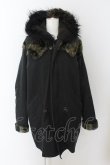 画像4: MILKBOY / FUR ARMY COAT   ブラック O-24-04-30-1016-MB-CO-IG-ZT-C045 (4)