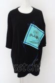 画像1: LAND by MILKBOY / SLIME PATCH　Tシャツ  ブラック O-24-04-30-109-MB-TO-OW-ZS (1)