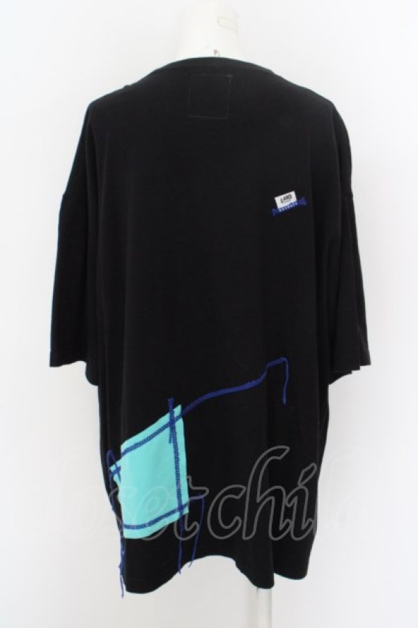 画像3: LAND by MILKBOY / SLIME PATCH　Tシャツ  ブラック O-24-04-30-109-MB-TO-OW-ZS (3)