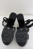 画像6: Rose Marie seoir / Triple Heart Sandal L クロ O-24-05-31-006-EL-SH-IG-ZT423 (6)