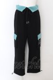 画像1: NieR Clothing / 裾ドロスト4POCKETSTYLE-UP PANTS  ブラック O-24-06-13-063-PU-PA-IG-OS (1)