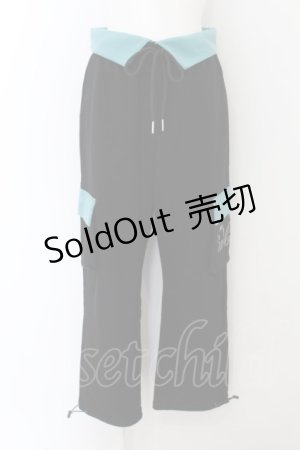 画像: NieR Clothing / 裾ドロスト4POCKETSTYLE-UP PANTS  ブラック O-24-06-13-063-PU-PA-IG-OS