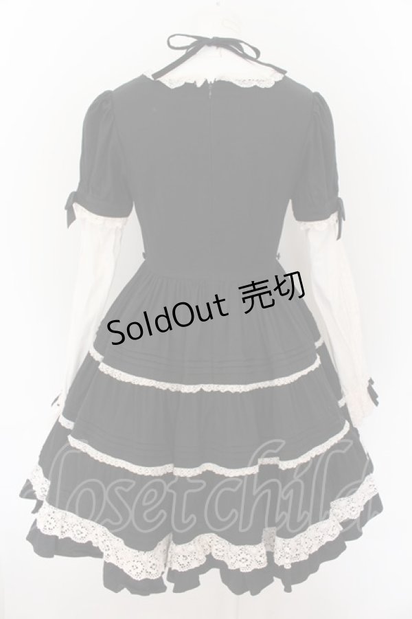 画像5: Angelic Pretty / 2008年 Lucky Pack ワンピース単品  黒Ｘ白 O-24-07-06-007-AP-OP-SA-OS (5)