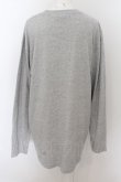 画像3: NieR Clothing / ぐれまるLONG TEE XL グレー O-24-07-08-1045-PU-TO-KB-OS-C (3)