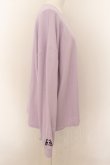 画像2: NieR Clothing / LONG CUTSEW【PASTEL LAVENDER】カットソー  ラベンダー O-24-07-08-1050-PU-TO-IG-OS-C (2)