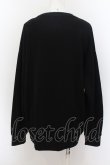 画像3: NieR Clothing / FRONT BUTTON COTTON PULLOVER  黒 O-24-07-08-1012-PU-TO-KB-OS-A (3)