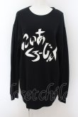 画像1: NieR Clothing / OVERSIZE UNISEX LOGO SWEAT  黒 O-24-07-08-1013-PU-TO-KB-OS-A (1)