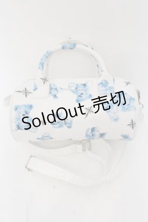 画像: TRAVAS TOKYO / PU DRUM BAG　ドラムバッグ  ホワイト×サックス O-24-07-18-066-PU-BG-OW-OS