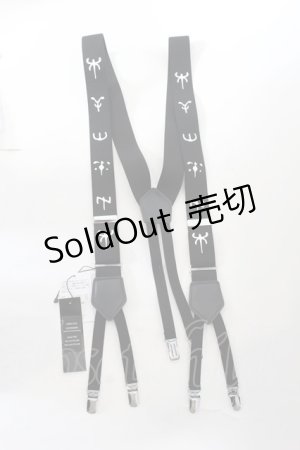 画像: マダラニンゲン / SUSPENDERS　サスペンダー  ブラック O-24-07-29-1030-GO-ZA-YM-OS