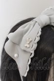 画像2: Angelic Pretty / Lovely Poodleカチューシャ  グレー O-24-07-31-171-AP-AC-IG-OS (2)