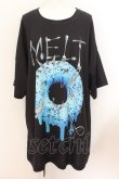 画像1: TRAVAS TOKYO / Melty donuts BIG Tシャツ F ブラック O-24-08-10-011-PU-TS-YM-OS (1)