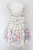 画像4: Angelic Pretty / Happy Garlandジャンパースカート  シロ O-24-08-17-038-AP-OP-OW-OS (4)