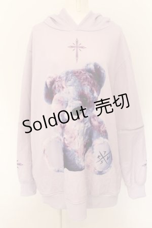 画像: TRAVAS TOKYO / Furry bear arm zip hoodie くまptアームZIPパーカー F ラベンダー O-24-08-17-073-PU-TO-OW-OS