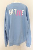 画像2: MILKBOY / EAT ME BIG SWEAT SHIRTS   ブルー O-24-08-17-080-MB-TO-OW-OS (2)