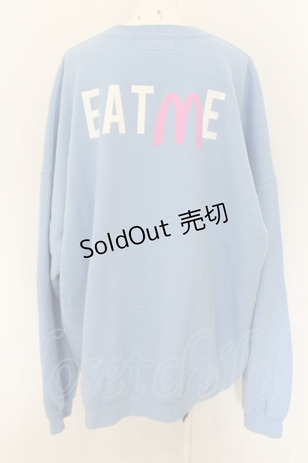 画像2: MILKBOY / EAT ME BIG SWEAT SHIRTS   ブルー O-24-08-17-080-MB-TO-OW-OS (2)