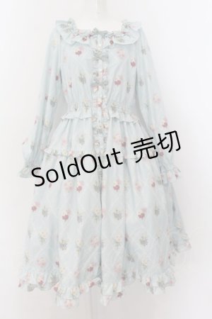 画像: Melody BasKet / Antique bouquetフロントボタンワンピース M ミント O-24-08-18-061-LO-OP-IG-OS