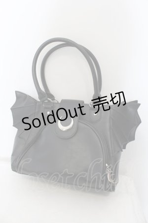 画像: Restyle / Moon Bat bag　ハンドバッグ  ブラック O-24-08-18-078-GO-BG-OW-OS