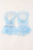 画像1: Angelic Pretty / Pearl Shellアームウォーマー  サックス O-24-08-19-078-AP-ZA-IG-OS (1)