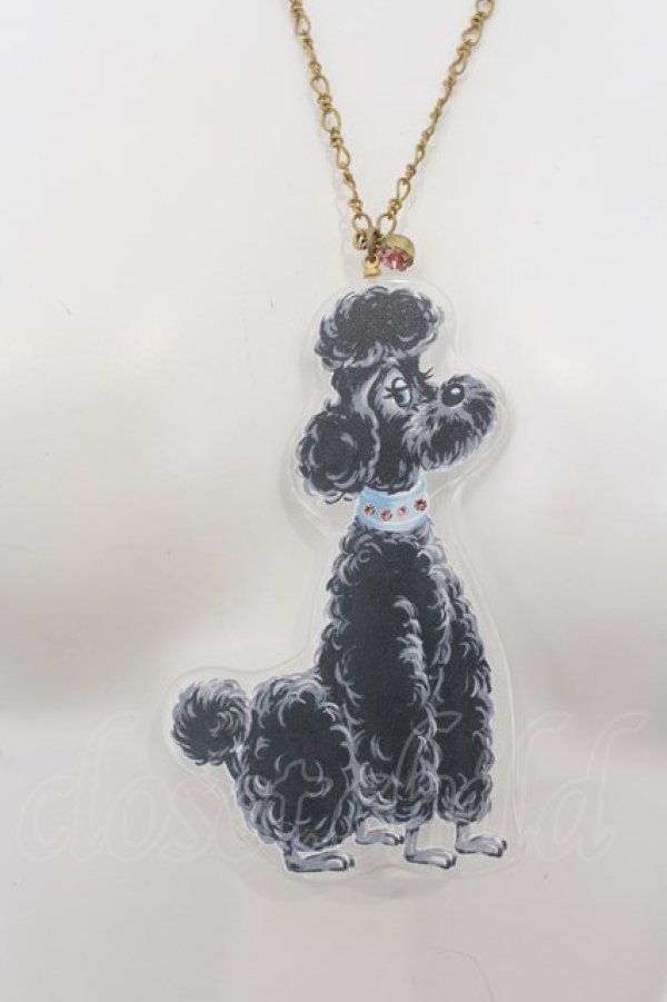 画像1: Leur Getter / Black Poodleネックレス  クロ×ゴールド O-24-08-21-1011-LU-AC-OW-OS (1)