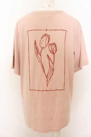 画像: merry jenny / tulip Tee  ピンク O-24-08-22-021-LO-TS-IG-ZT189