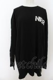 画像2: NieR Clothing / ブル君キャッチャーカットソー XL ブラック O-24-08-28-050-PU-TO-OW-OS (2)