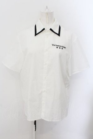 画像: MILKBOY / JANITOR SHIRTS  ホワイト O-24-09-19-038-MB-BL-OW-ZT037