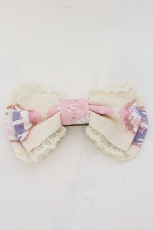 画像: Angelic Pretty / Dolly Catバレッタ  クリーム O-24-09-21-100-AP-AC-OW-OS