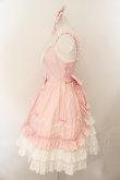 画像6: Angelic Pretty / おめかしDollジャンパースカート カチューシャセット  ピンク×シロ O-24-09-24-083-AP-OP-IG-OS (6)