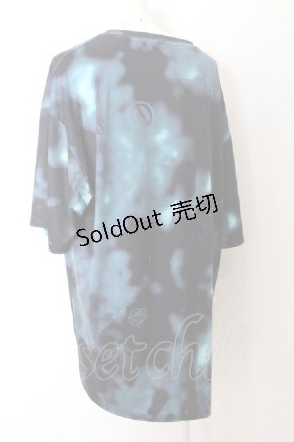 画像2: NieR Clothing / 初音ミク×NIERちゃん 総柄CUTSEW F ブラック×グリーン O-24-09-29-137-PU-TO-OW-OS (2)