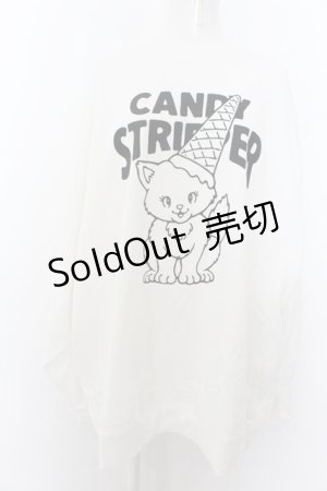 画像: Candy Stripper / ねこptスウェット（2023年福袋） 2 ホワイト O-24-09-30-050-PU-TO-OW-OS