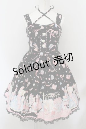 画像: Angelic Pretty / ドリーミィドールハウススペシャルセットのジャンパースカート  クロ O-24-10-05-007-AP-OP-OW-OS