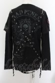 画像3: MAD / アイレットサスペンダー付きレイヤードカットソー M ブラック O-24-10-07-011-PU-TO-IG-OS (3)