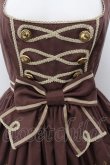 画像2: Angelic Pretty / Royal Creamy Chocolateジャンパースカート  ブラウン O-24-10-08-045-AP-OP-OW-OS (2)