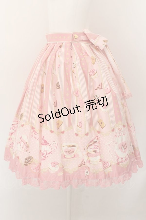 画像3: Angelic Pretty / Wonder Partyスカート  ピンク O-24-10-08-051-AP-SK-OW-OS (3)