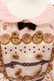 画像2: Angelic Pretty / Sweet Cream Houseエプロン風スカート  ピンク O-24-10-08-052-AP-SK-OW-OS (2)