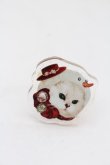 画像1: Enchantlic Enchantilly / Dolled Up Ring（雪だるま Cat ）   O-24-10-09-059-LO-AC-IG-OS (1)