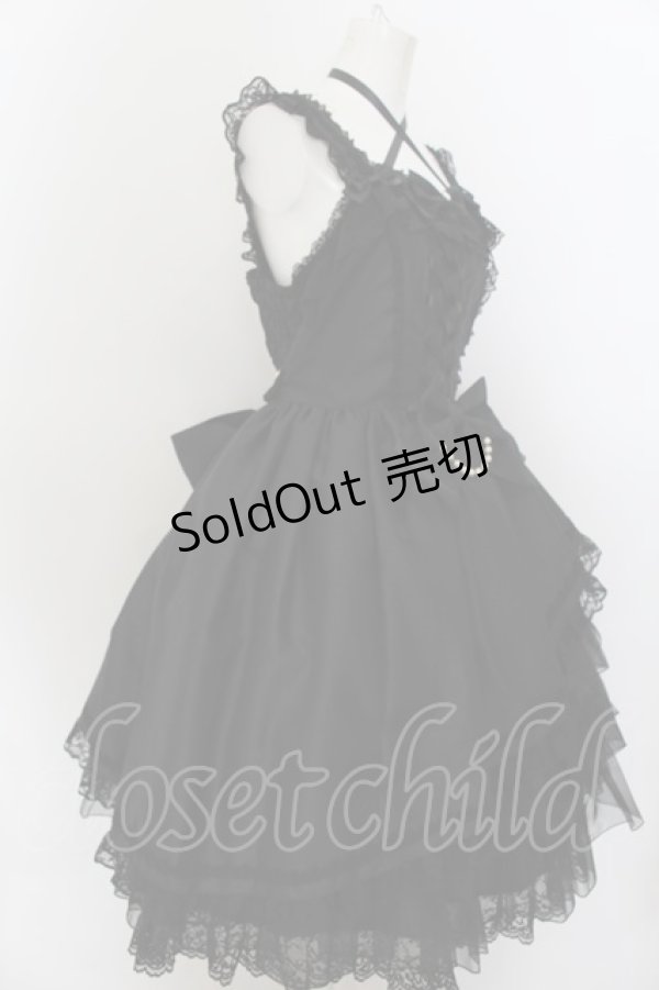 画像3: metamorphose / 【プラスサイズ】Dramatic Jewel Dress サイズ2 ブラック O-24-10-11-008-ME-OP-IG-OS (3)