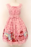 画像1: Angelic Pretty / Lovely Toyboxジャンパースカート  ピンク O-24-10-17-025-AP-OP-OW-OS (1)