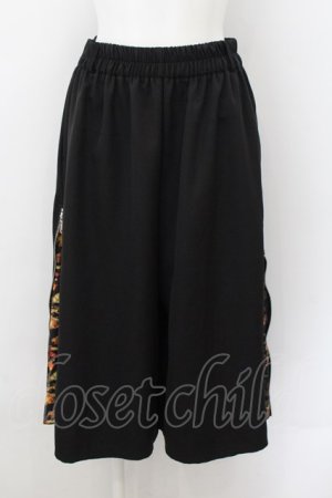 画像: NieR Clothing / 7分丈2WAY WIDE PANTS  【黄金錦鯉】 O-24-10-22-001-PU-PA-IG-OS