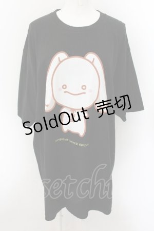 画像: NieR Clothing / サンシャイン限定BIGTシャツ XXL ブラック O-24-10-22-049-PU-TO-OW-ZT324