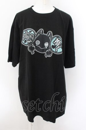 画像: NieR Clothing /ACK NieRちゃん推しTシャツ XL ブラック O-24-10-22-068-PU-TS-IG-OS